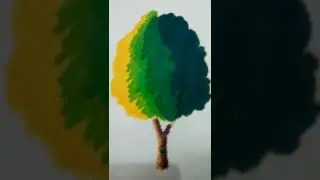 #Abstract #Tree 🌳 #Drawing with #Brushpen