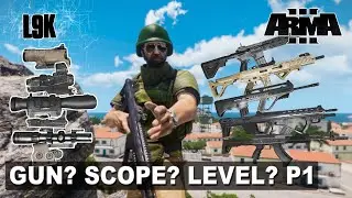 Какое оружие и какой прицел на каком уровне? Часть 1 &mdash; Штурмовые винтовки &mdash; Arma 3 King of the Hill V12