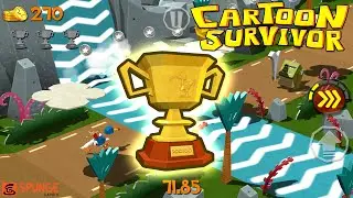 Cartoon Survivor - All Trophies - Jurassic Season