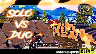 Pubg Mobile Highlights : New Map(Livik) || Solo vs Duo #wwcd || Snape Gaming