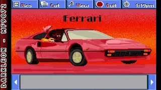 Electric Jigsaw &copy; 1990 Merit Software - PC DOS - Gameplay