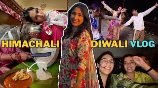 A Medico’s Diwali Vacation in Himachal 💛 | Family, Food & Festive Vibes