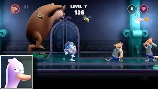 Punch kick duck game