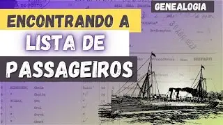 Como encontrar a Lista de passageiros?