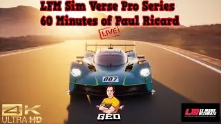 Le Mans Ultimate Live in 4k 🔴 Sim Verse Pro Series ~ 60 Minutes of Paul Ricard🏎️