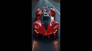 Extreme Race Jump! Futuristic Hypercar Takes Flight and Lands Smooth