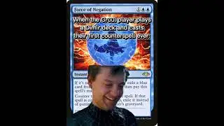 We can COUNTER now?? #mtg #magic #magicthegathering #funny #silly #meme #joke #lol #commander #cards