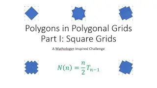how to count squares in all square grids of dots