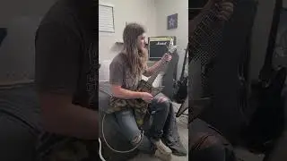 Dean Dime Camo ML, Danny Mueller lead guitar tech for Adam's Guitar Addict on guitar.  Guitar 4 sale