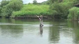 ◆Japan, Hokkaido, Kushiro, Iwaboki, Spey-o-Rama competition, Celestial Fly Line Cup.