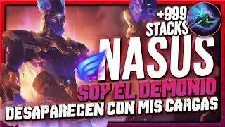 ☠️ [+1000 STACKS] ☠️ | JUEGO EL NASUS MID de FAKER 🧠 y TE EXPLICO PORQUE ESTA TAN "ROTO" 🧐