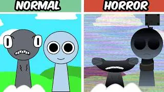 INCREDIBOX SPRUNKI: Sprunki Alphabet Lore! NORMAL VS HORROR VERSION (New mod)