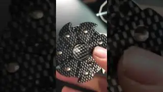 Carbon fiber fidget spinner