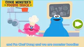 Sesame Street Fun Kids Game - Cookie Monsters Foodie Truck - Strawberry Android iOS Gameplays
