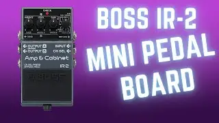 Boss ir-2 pedal board , ultimate grab and go board , jam / rehearse / practice / back up