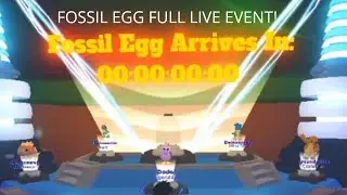 Fossil Isle Excavation (Fossil Egg) Live Event + Opening Fossil Egg! | Roblox Adopt Me