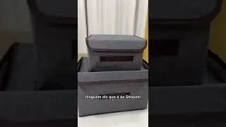 Do you believe it? Come watch the full review on the channel #review #organizingbox #productreview
