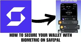 How to secure your wallet with biometric on Safepal wallet