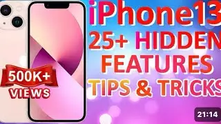 I phone 13 25+hidden features tips & tricks ||@cryptoplay1.00