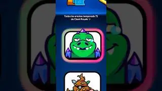 Emotes temporada 75 de Clash Royale ✨ #clashroyale #clash #emotesclashroyale #emotesclash #games