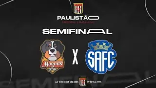 PAULISTÃO DE FUTSAL 2025 | SEMIFINAL | AO VIVO  MAGNUS FUTSAL x SANTO ANDRÉ F.C.