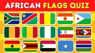 Guess the African Country by the Flag Quiz 🌎 | Can You Guess the African Flags | Flag quiz?