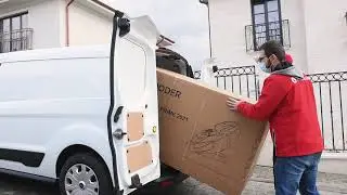 Unboxing fotoliu de masaj Komoder PRIME - Livrare și montaj gratuite - Komoder