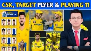 CSK ने रखे 11 खिलाड़ी ! CSK Retention List For IPL 2026 ! CSK New Captain !CSK New Squad IN IPL 2026