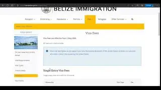 How To Apply Belize Tourist Visa Step By Step Full Information