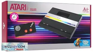 Official Atari 7800+ Console & Wireless Controller HDMI Output
