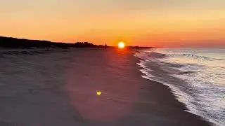 Sunrise in the Hamptons. Indian Wells Beach, Amagansett, NY 7/11/23