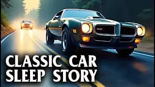 Classic Car Sleep Story | Rain & Brown Noise | 1972 Pontiac Firebird Dreams