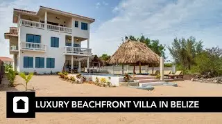 Take a Tour of this Luxury Beachfront Vacation Home in Belize - Villa Jammin' Gecko