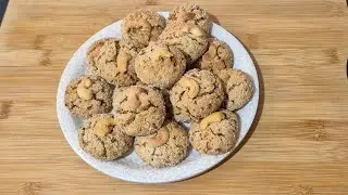 Eggless jaggery coconut cookies kadai &oven ||