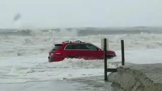 Hurricane Dorian: The story behind that red Jeep abandoned on Myrtle Beach shore