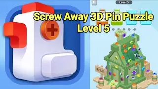 Screw Away 3D Pin Puzzle Level 5