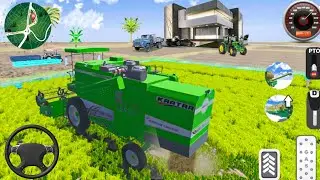  Indian Village Farming Simulator 🌾 | Harvester Farming Simulator 3D Gameplay