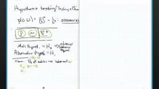 Think Statistics Day 8 and 9 Chapter 8 Part 1