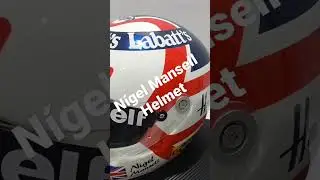 Espetacular replica do Capacete N&iacute;gel Mansell #nigelmansell #formula1 #helmet #replica #colecionador