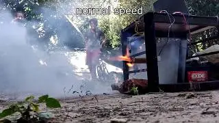 F-class 55Ns KNO3/Sucrose Rocket Motor Test