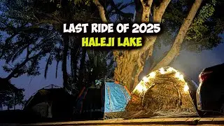 Ending 2025 with a Winter Ride & Camping at Haleji Lake