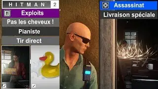 HITMAN 2: Livraison sp&eacute;ciale + Pas les cheveux - Santa Fortuna: Le Serpent &agrave; 3 t&ecirc;tes