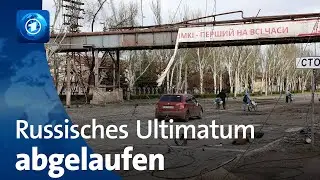 Mariupol: Ukrainische Soldat:innen wollen sich nicht ergeben