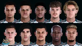 Newcastle United 2025-26 Squad Facepack - Football Life 2026