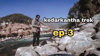 #kedarkantha   | kedarkantha in winter | uttarakhand ( deradun to sankri)  (sankrivillage )part 3