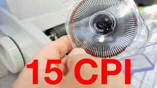 15 Characters Per Inch Print Wheels