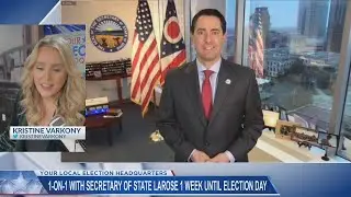 1-on-1 with Ohio Secretary of State LaRose one week until Election Day