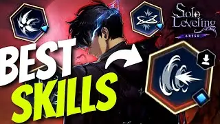 Best Skills Guide For Sung Jinwoo! Shadow Step & Break + Runes Explained! - Solo Leveling Arise