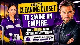 Millionaire CEO mocked the JANITOR. Until her INVENTION saved the COMPANY and what the BOARD did