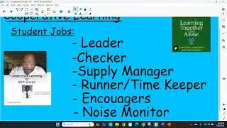 Teacher Time - Cooperative Learning - Group Work